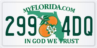 FL license plate 2994DQ