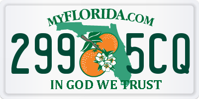 FL license plate 2995CQ