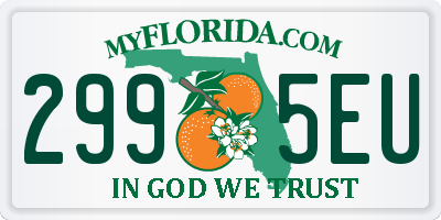 FL license plate 2995EU