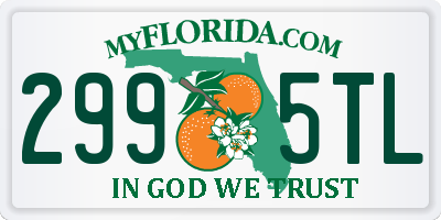 FL license plate 2995TL