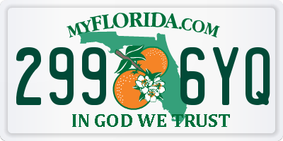 FL license plate 2996YQ