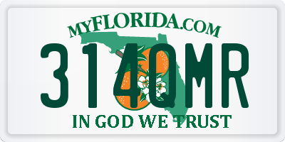 FL license plate 314QMR