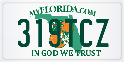 FL license plate 319TCZ