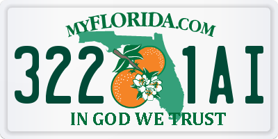 FL license plate 3221AI