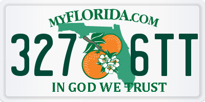 FL license plate 3276TT