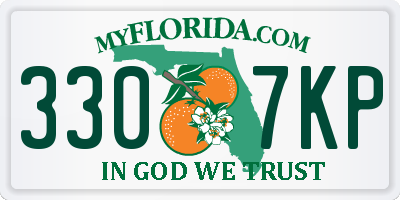 FL license plate 3307KP