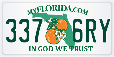 FL license plate 3376RY