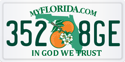 FL license plate 3528GE