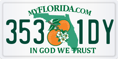FL license plate 3531DY