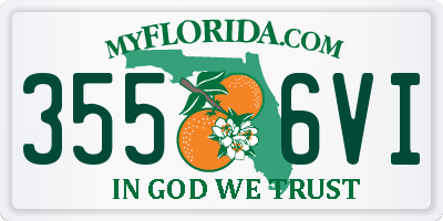 FL license plate 3556VI
