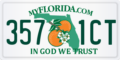 FL license plate 3571CT