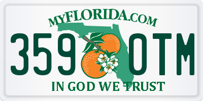 FL license plate 3590TM