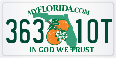 FL license plate 3631OT