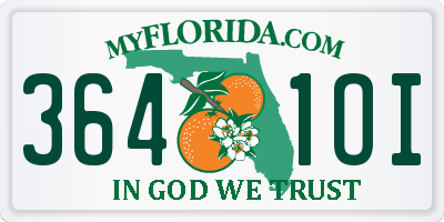FL license plate 3641OI