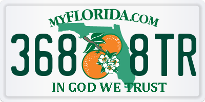 FL license plate 3688TR