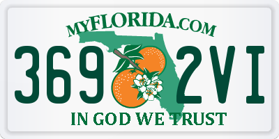 FL license plate 3692VI