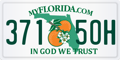 FL license plate 3715OH