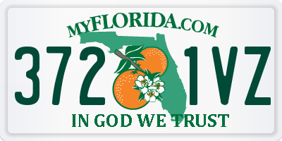 FL license plate 3721VZ