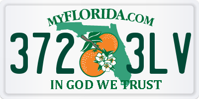 FL license plate 3723LV