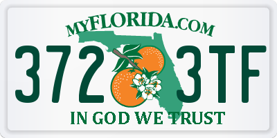FL license plate 3723TF