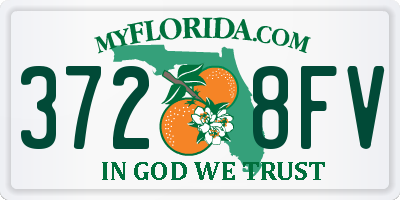 FL license plate 3728FV