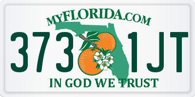 FL license plate 3731JT