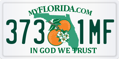 FL license plate 3731MF