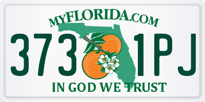 FL license plate 3731PJ