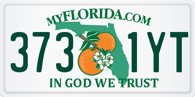 FL license plate 3731YT