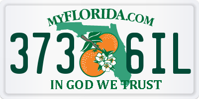 FL license plate 3736IL