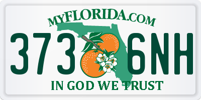 FL license plate 3736NH