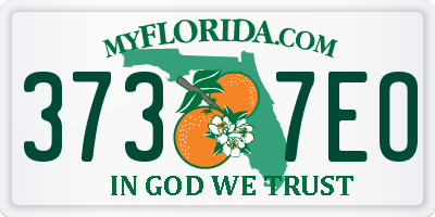 FL license plate 3737EO