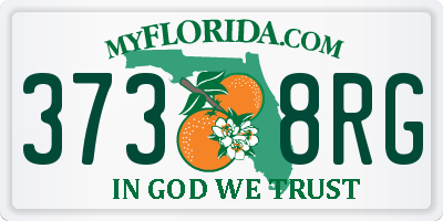 FL license plate 3738RG