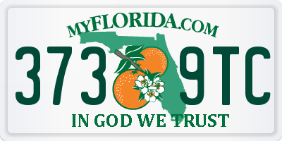 FL license plate 3739TC