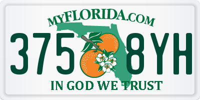FL license plate 3758YH