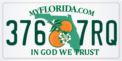 FL license plate 3767RQ
