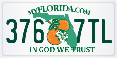 FL license plate 3767TL