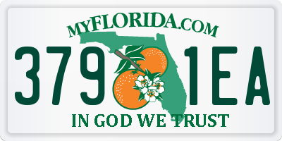 FL license plate 3791EA