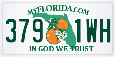FL license plate 3791WH