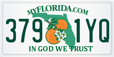 FL license plate 3791YQ