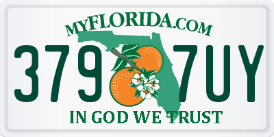 FL license plate 3797UY
