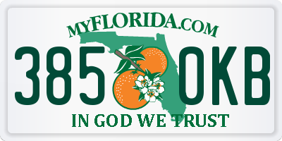 FL license plate 3850KB