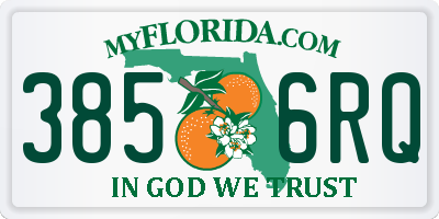 FL license plate 3856RQ