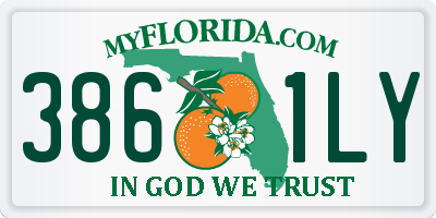 FL license plate 3861LY