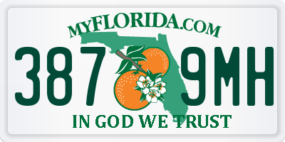FL license plate 3879MH