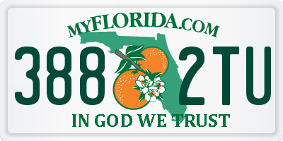 FL license plate 3882TU