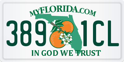 FL license plate 3891CL
