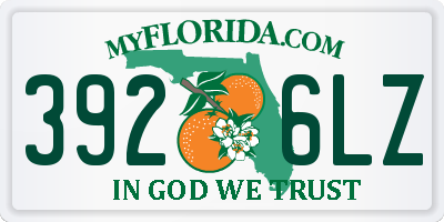 FL license plate 3926LZ
