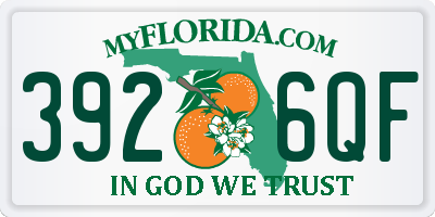 FL license plate 3926QF