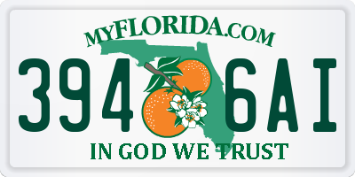 FL license plate 3946AI